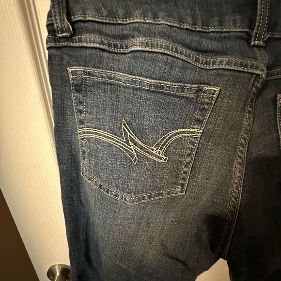 Women’s wrangler bootcut stretch jeans 09mvzdo size 13 - Picture 2 of 5